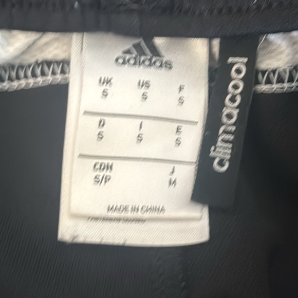 ADIDAS Black and White Trendy Track Pants Size Small - Picture 4 of 4